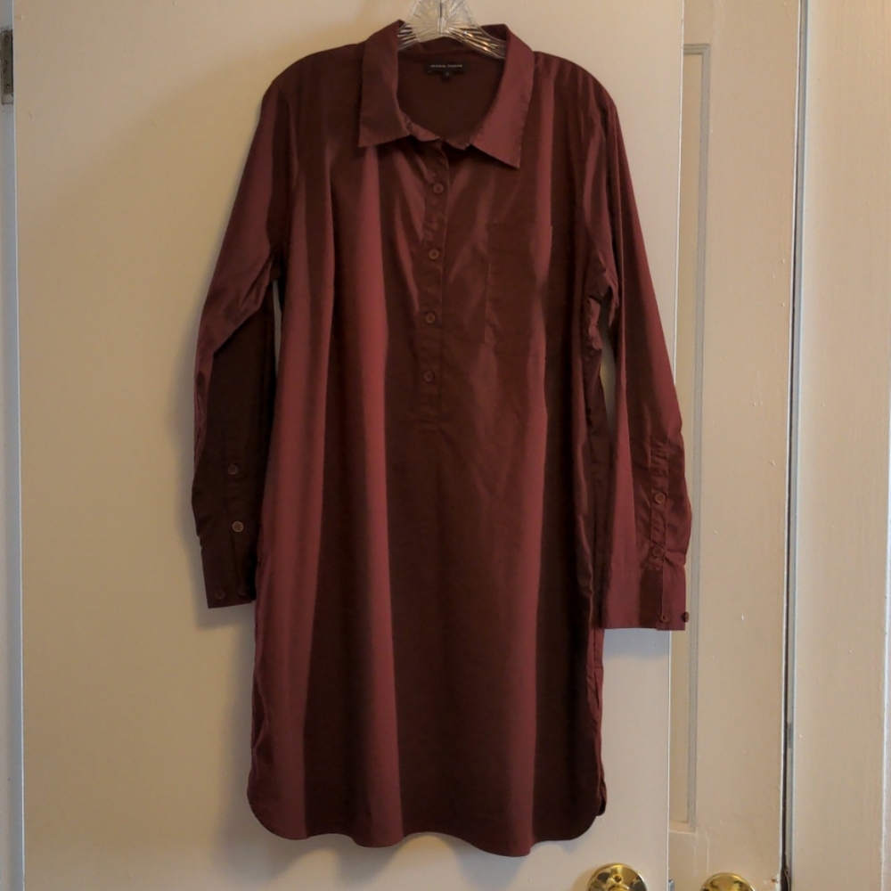 Universal Standard Rubicon shirt dress, 14/16